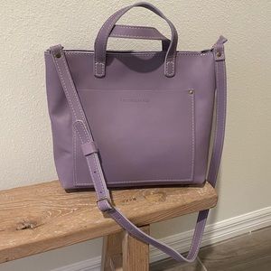 Portland Leather Medium Crossbody Tote